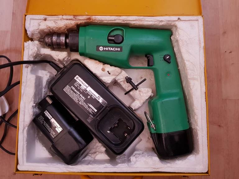 hitachi koki cordless impact hammer drill DV 10D made in japan