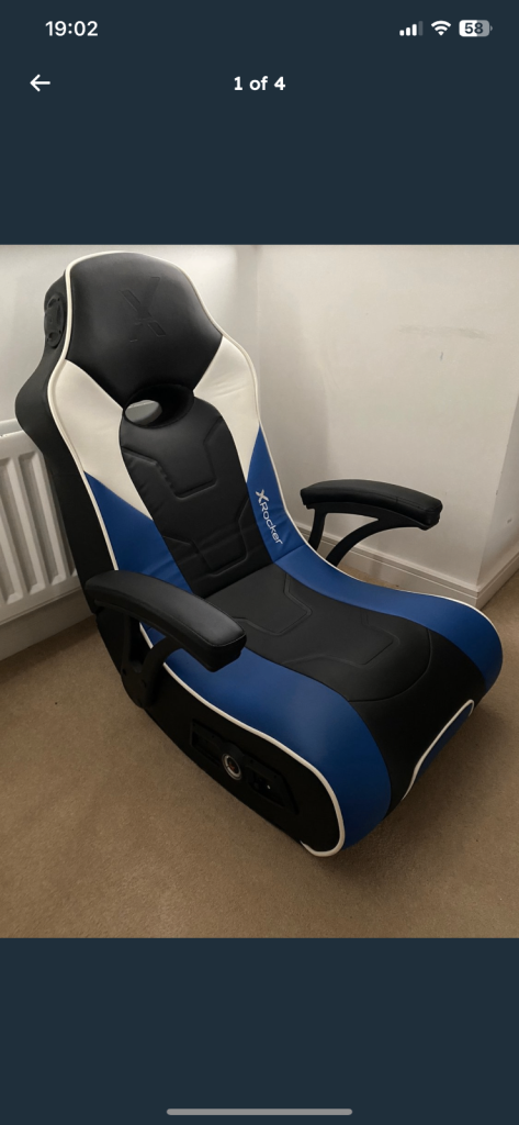 X-Rocker gaming chair 
