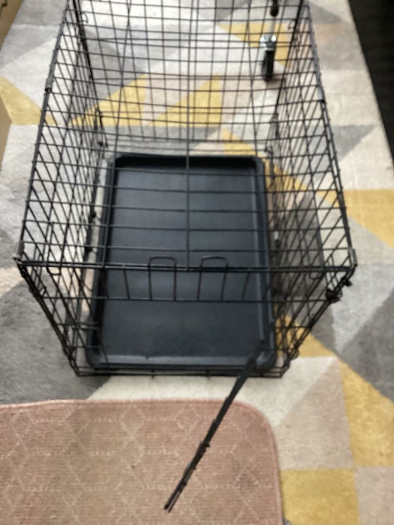 Dog training cage 