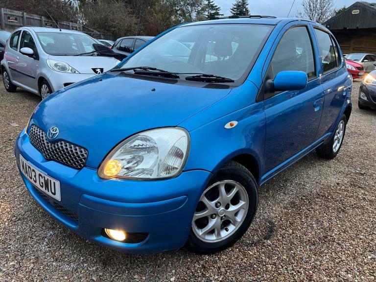 2003 Toyota Yaris 1.3 VVT-i T Spirit 5dr Auto HATCHBACK PETROL Automatic