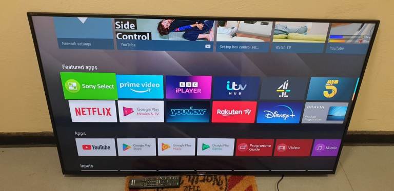 50"SONY BRAVIA ANDROID 4K SMART UHD HDR WIFI LED TV 165£