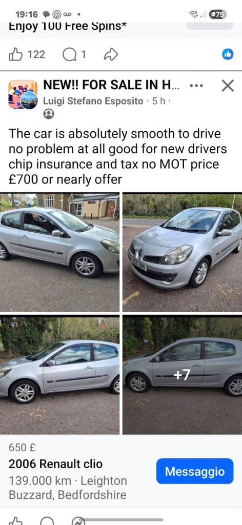 Renault, CLIO, Hatchback, 2006, Manual, 1390 (cc), 3 doors