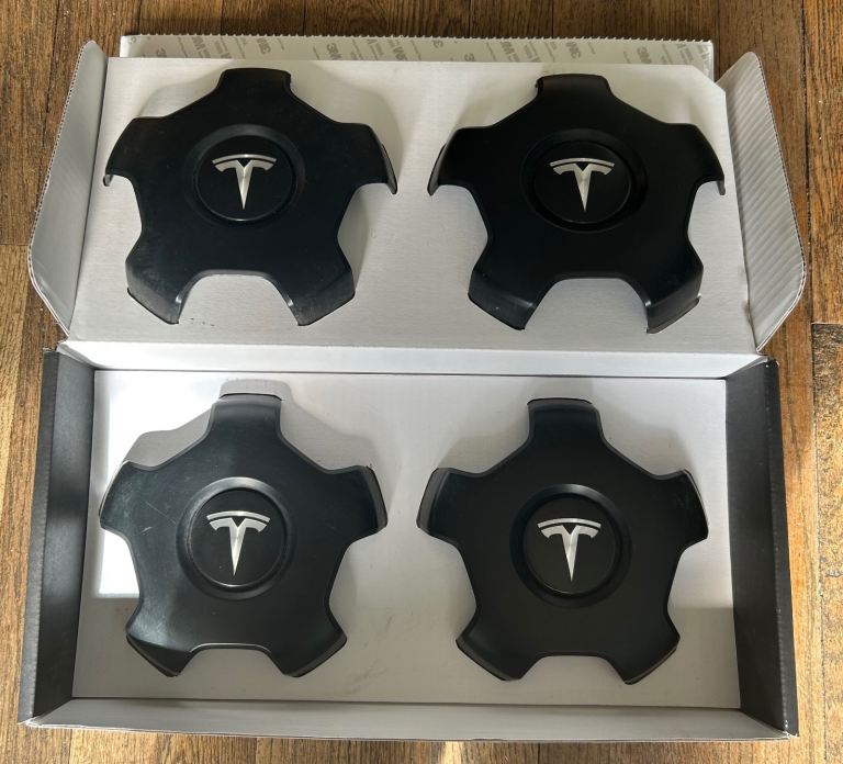 Tesla Wheel Hub Caps 