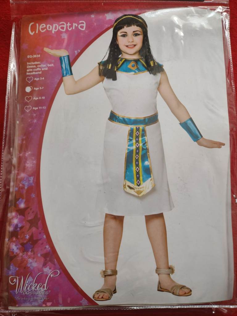 Wicked Costumes Girls Cleopatra Fancy Dress Costume 
