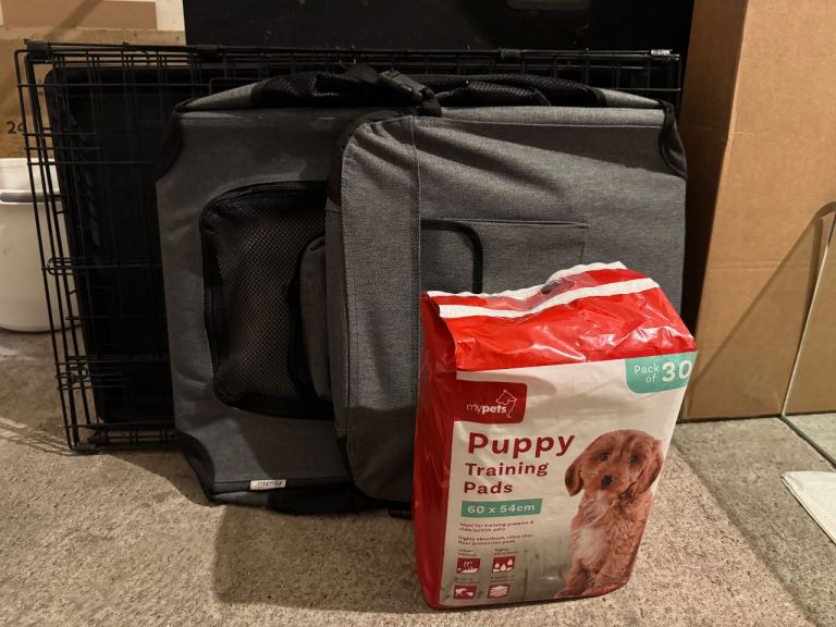 Puppy crate bundle 