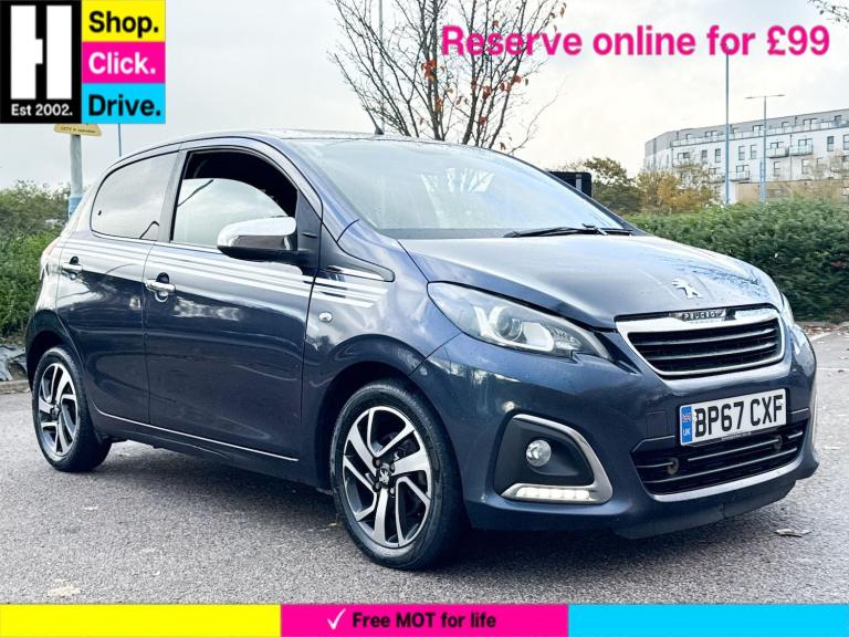 2018 Peugeot 108 1.0 Collection Hatchback 5dr Petrol Manual Euro 6 (68 ps) HATCHBACK Petrol Manual