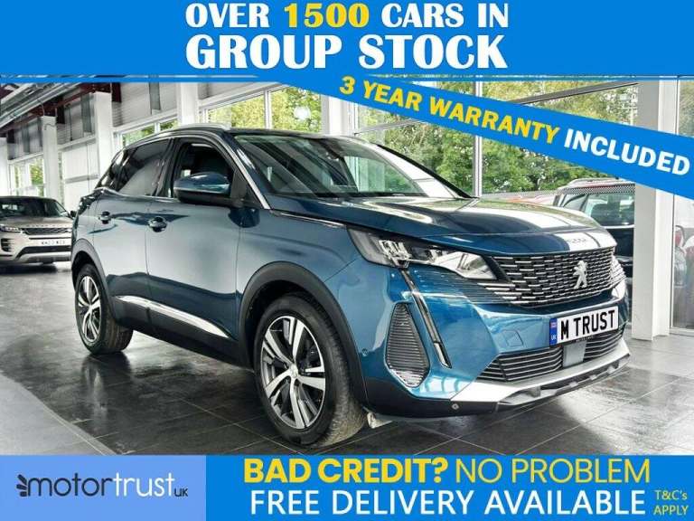 2021 Peugeot 3008 1.2 PureTech Allure Premium SUV 5dr Petrol EAT Euro 6 (s/s) (130 ps) 1 FORM HAT...