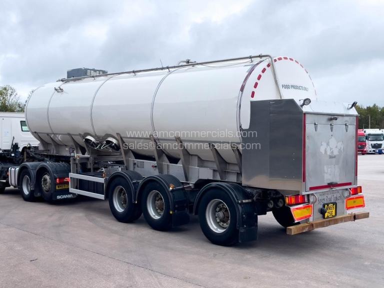 SAYERS MILK TANKER 29,000L CAPACITY 