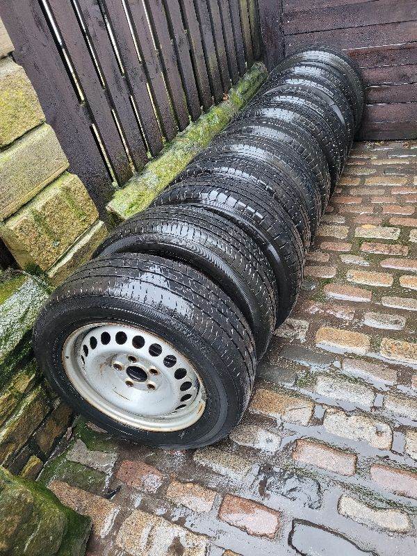 VW TRANSPORTER T5 T6 VAN CAMPER 16INCH SPARE WHEELS