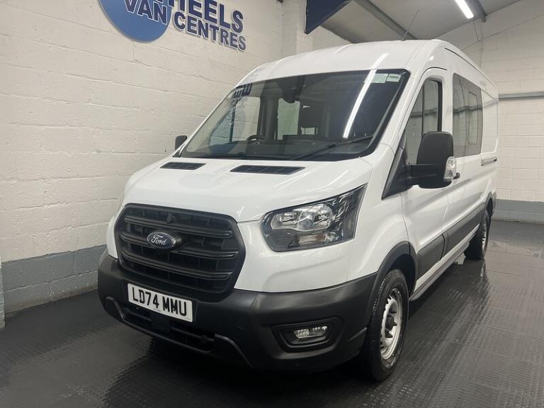 2024 Ford Transit 2.0 350 EcoBlue Trend Crew Van Double Cab 5dr Diesel Manual L3 H2 Euro 6 (s Com...