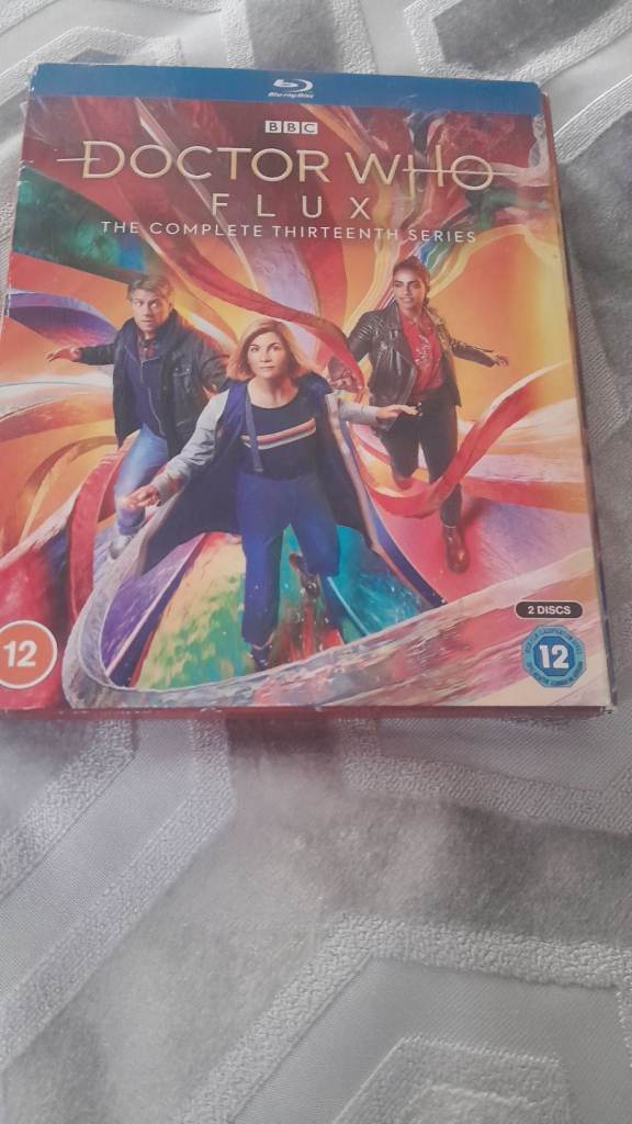 DOCTOR WHO FLUX THE COMPLETE THIRTEENTH SERIES BLU RAY