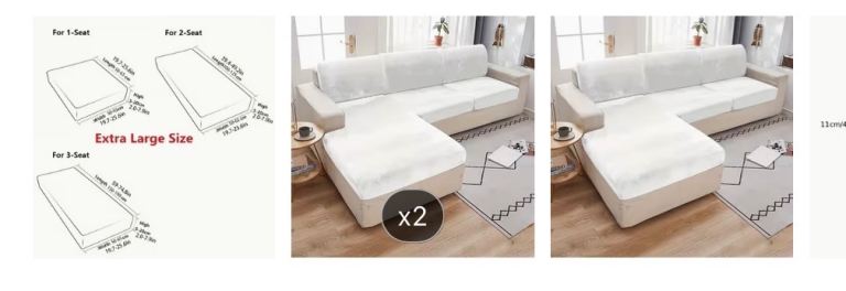 White Velvet Soft Sofa Covers 