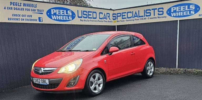 2012 62 VAUXHALL CORSA 1.4 16V SE HATCHBACK 3DR PETROL AUTO EURO 5