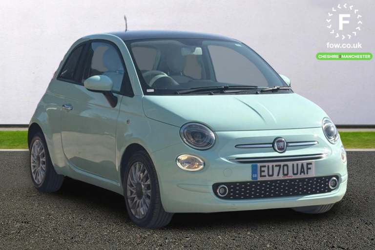 2020 Fiat 500 1.2 Lounge 3dr Dualogic Hatchback PETROL Automatic