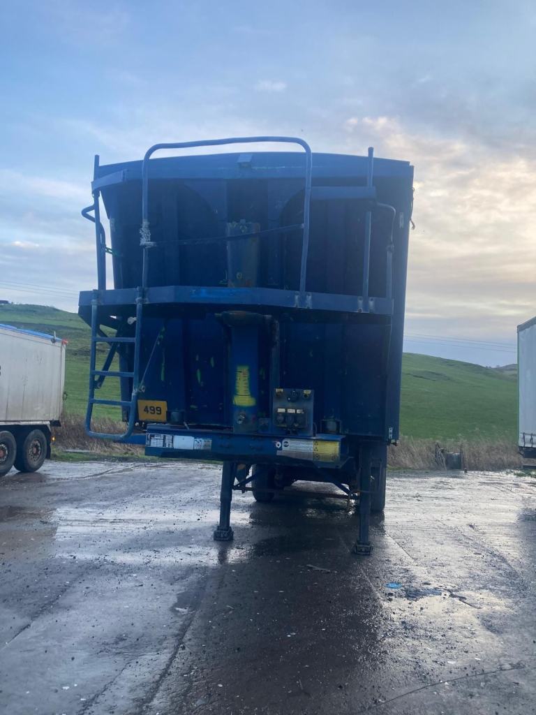 STAS 2007 Tri Axle Alloy Bulking Trailer Full Alloy, MERC AXLES 