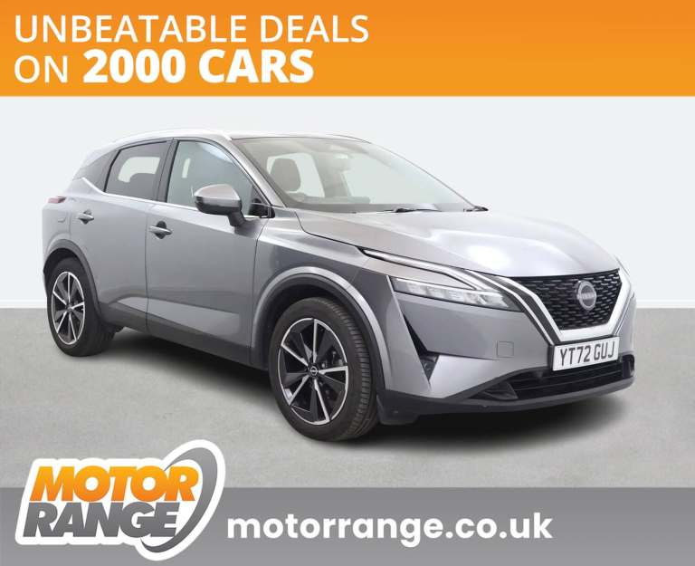 2022 Nissan Qashqai 1.3 DiG-T MH 158 Tekna 5dr Xtronic Crossover/SUV PETROL Automatic