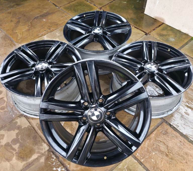 Bmw 1 series Msport F20 F22 18" alloy wheels - Genuine BMW Style 386 - staggered