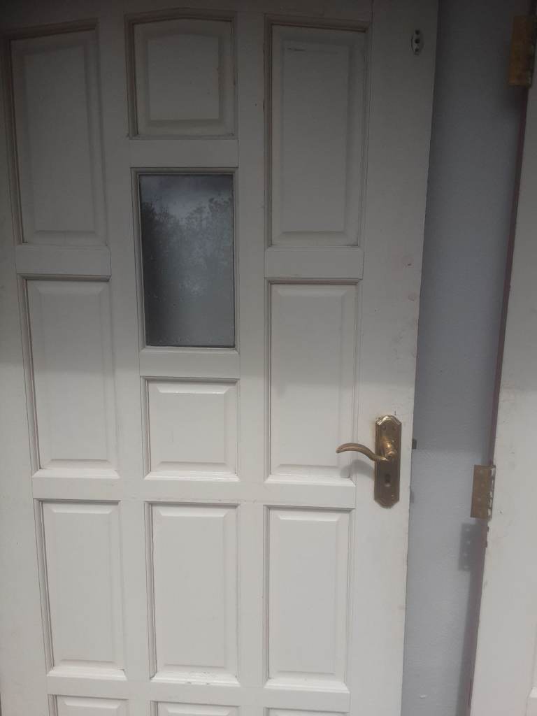 Pair of Hardwood doors
