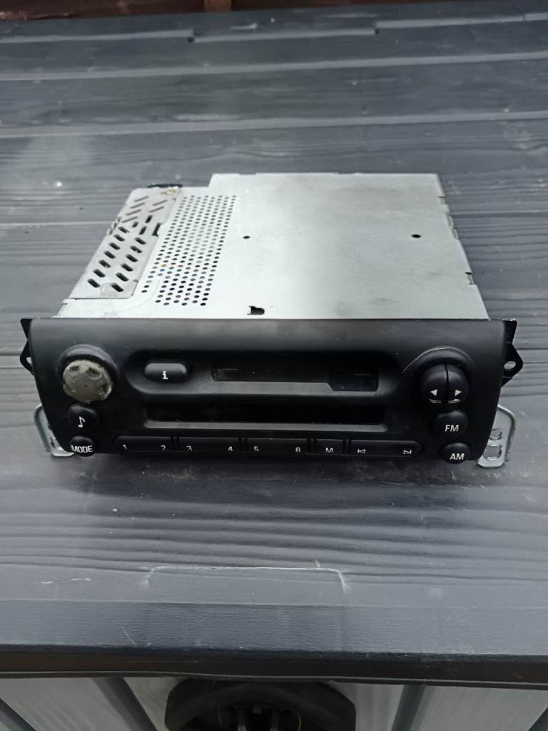 Mini radio, tape player, spares or repairs, not tested