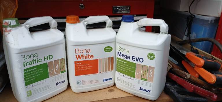 Bona Mega Evo Ultra Matt Varnish 5 Litre Primwr