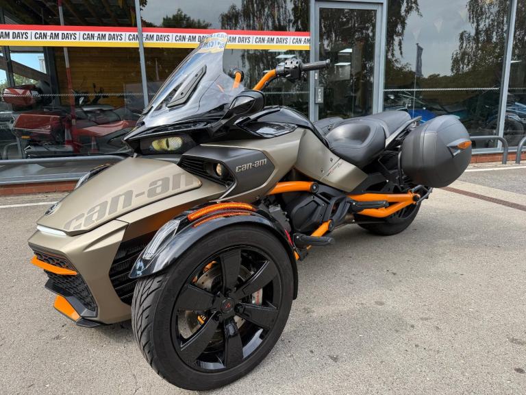 2020 CAN-AM SPYDER F3 S 1330cc 6 speed semi automatic trike in Titanium