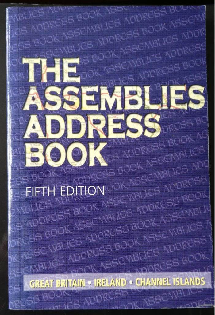 The Assemblies Address Book Fifth Edition