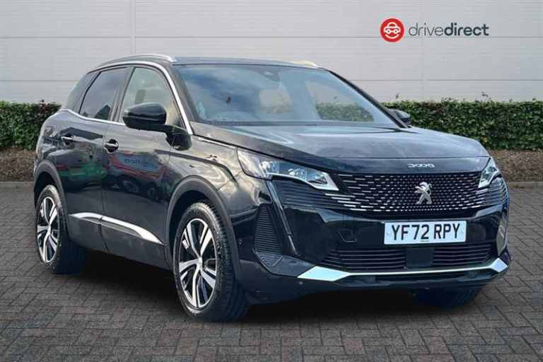 2022 Peugeot 3008 1.5 BlueHDi GT SUV 5dr Diesel Manual Euro 6 (s/s) (130 ps) SUV Diesel Manual