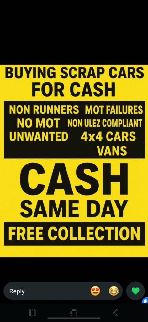 Scrap cars