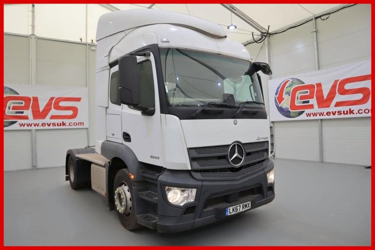 2017 (67 PLATE) Mercedes Benz Actros 1843 4x2 Euro 6 Tractor Units