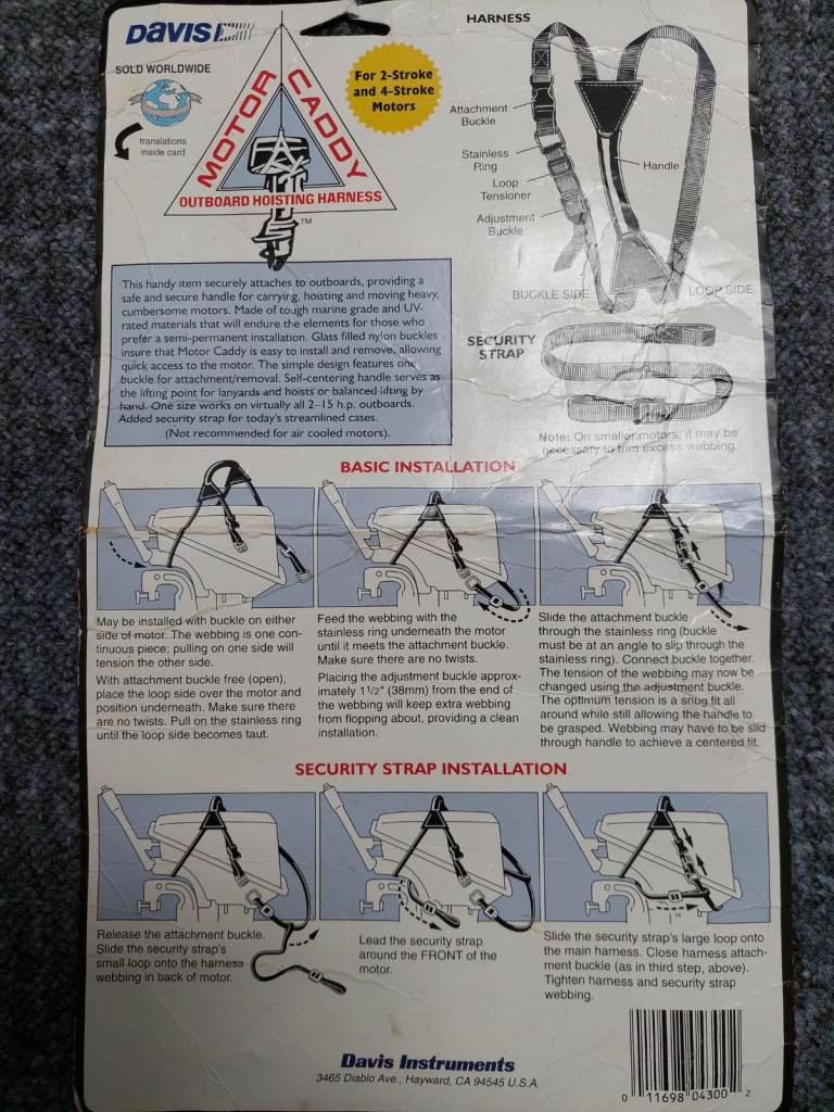 Davis Outboard engine CADDY