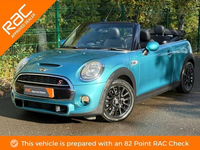 2017 MINI Convertible 2.0 Cooper S Convertible 2dr Petrol Manual Euro 6 (s/s) (192 ps) Convertibl...