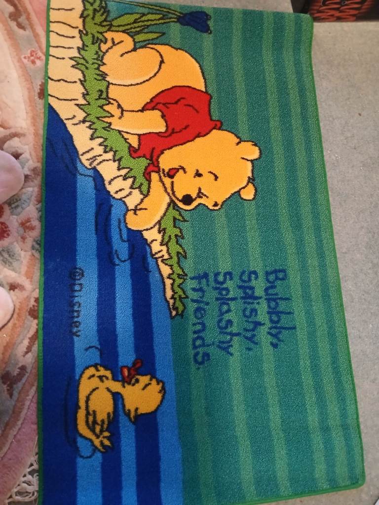 A New Disney Pooh Bedroom Mat