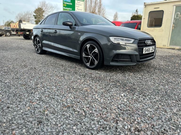 AUDI A3 S LINE BLACK ED 35 TFSI MOTORWAY MILES DIRECT FROM COMPANY