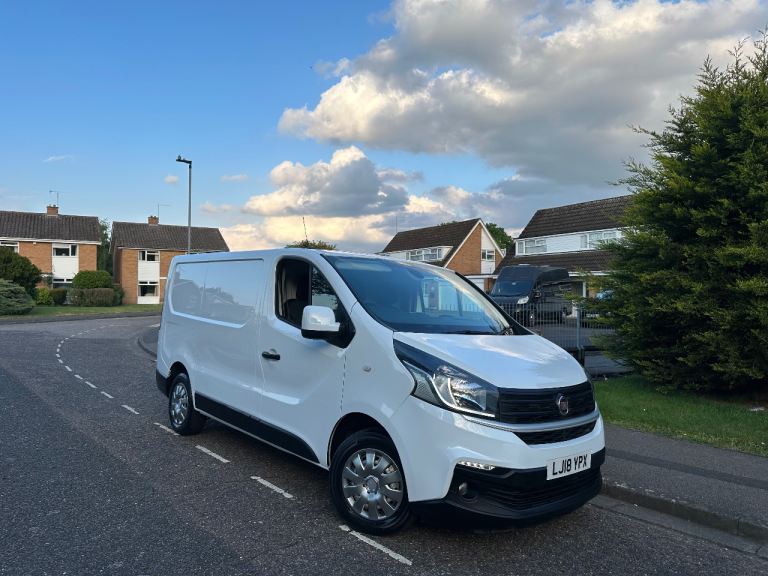 2018 Fiat Talento 1.6 Multijet Bi Turbo Trafic Vivaro SWB Panel Van Diesel White