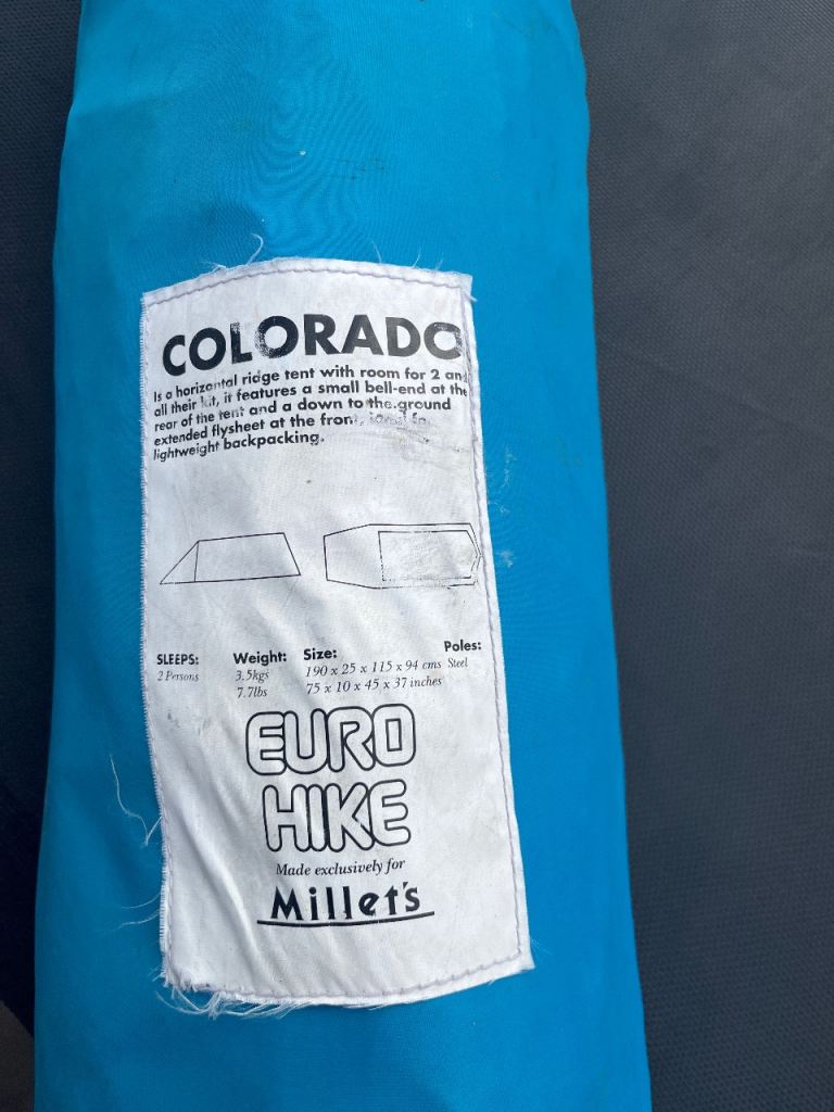 Colorado 2 Man festival tent 
