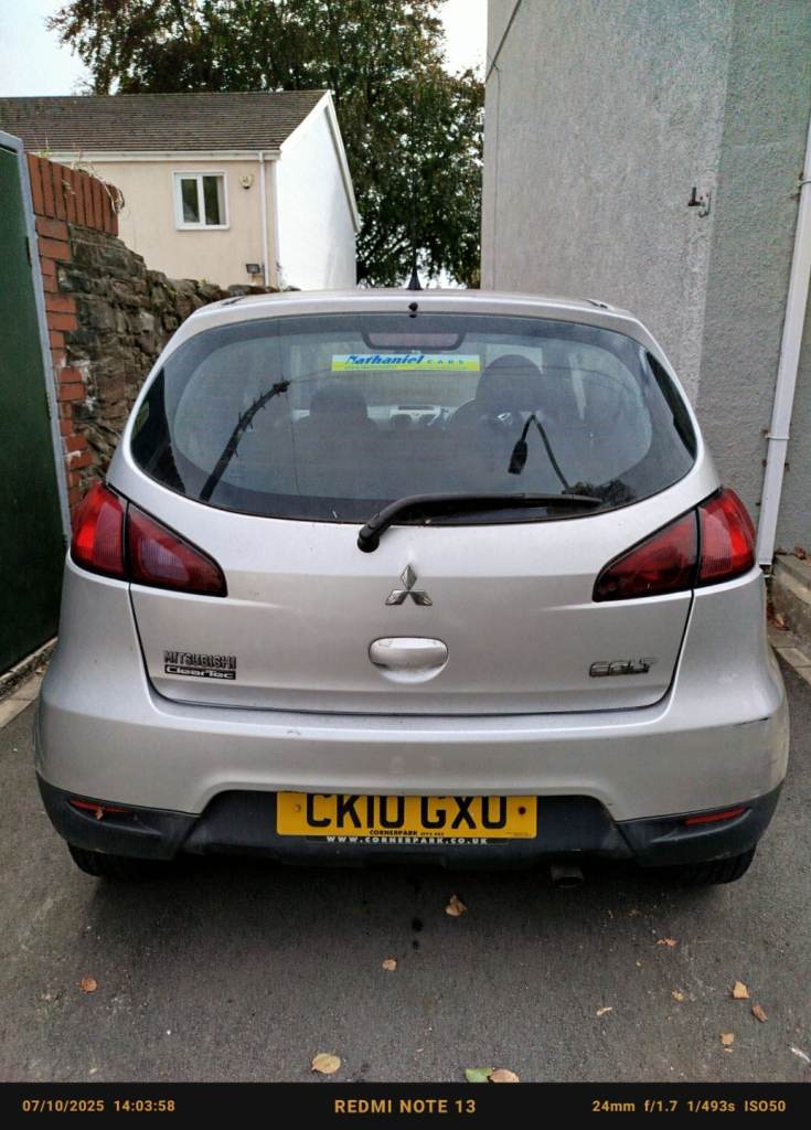 Mitsubishi, COLT, Hatchback, 2010, Manual, 1332 (cc), 3 doors