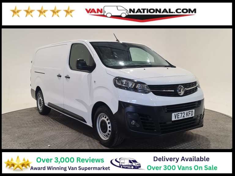 2023 Vauxhall Vivaro 1.5 TURBO D 2900 DYNAMIC L2 H1 100 BHP LWB Panel Van Diesel Manual