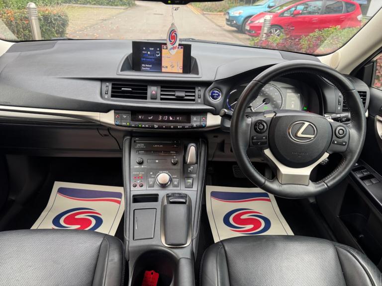 2014 Lexus CT 200h 1.8 Premier 5dr CVT Auto HATCHBACK Petrol/Electric Hybrid Automatic