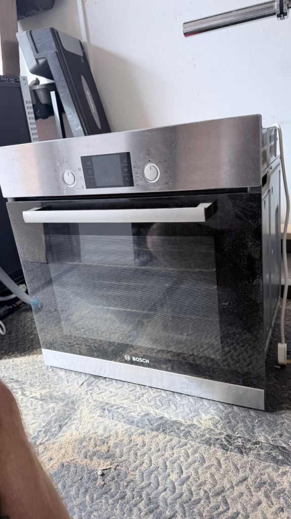 Bosch Built-In Electric Oven - Good Condition, Stainless Steel