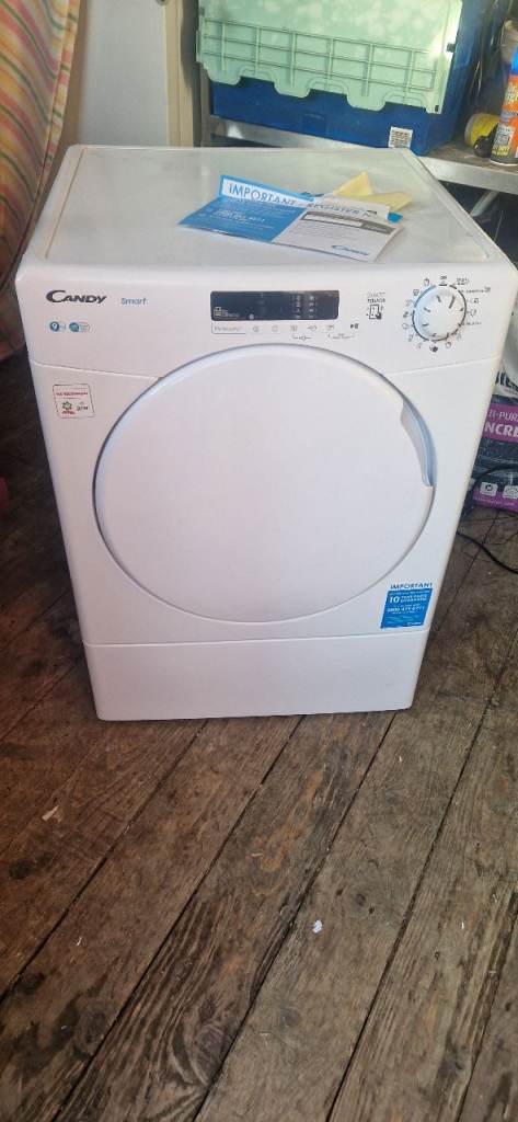 Candy tumble dryer 9kg ex display 