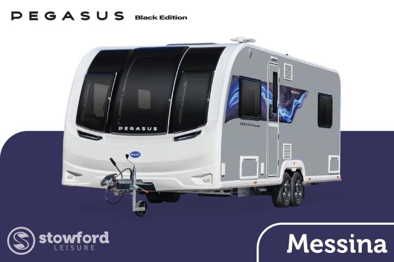 Bailey Pegasus Grande Black Ed Messina 2026 NEW Touring Caravan