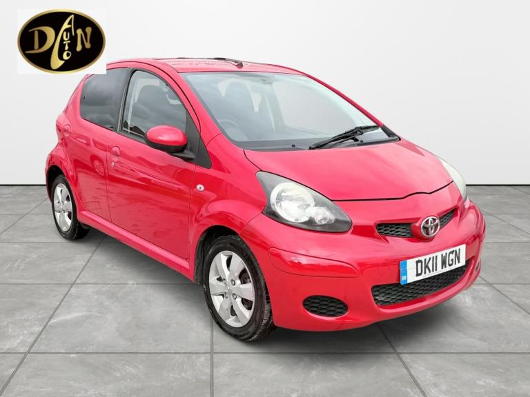 2011 Toyota AYGO 1.0 VVT-i Go 5dr [AC] MMT HATCHBACK Petrol Automatic
