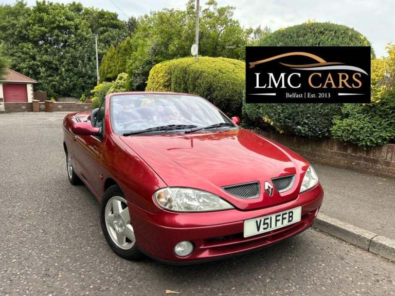 1999 Renault Megane 1.6 16v Monaco 2dr CONVERTIBLE Petrol Automatic