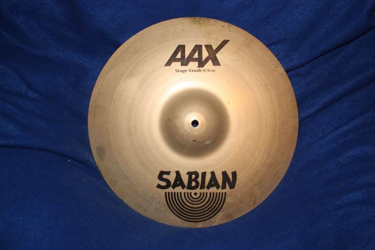 Sabian AAX Series 16in Stage Crash Cymbal ~ Great Condition ~ 1100 grams ~ £150 ono