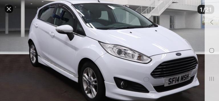 2014 Ford Fiesta 1.25 82 Zetec 5dr HATCHBACK Petrol Manual