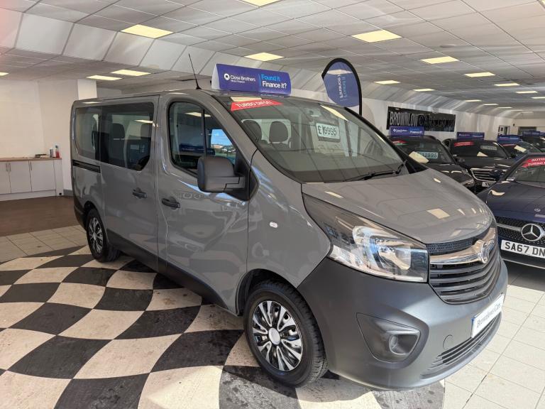 2016 Vauxhall Vivaro 2900 1.6CDTI BiTurbo 125PS H1 Combi 9 Seat MPV Diesel Manual