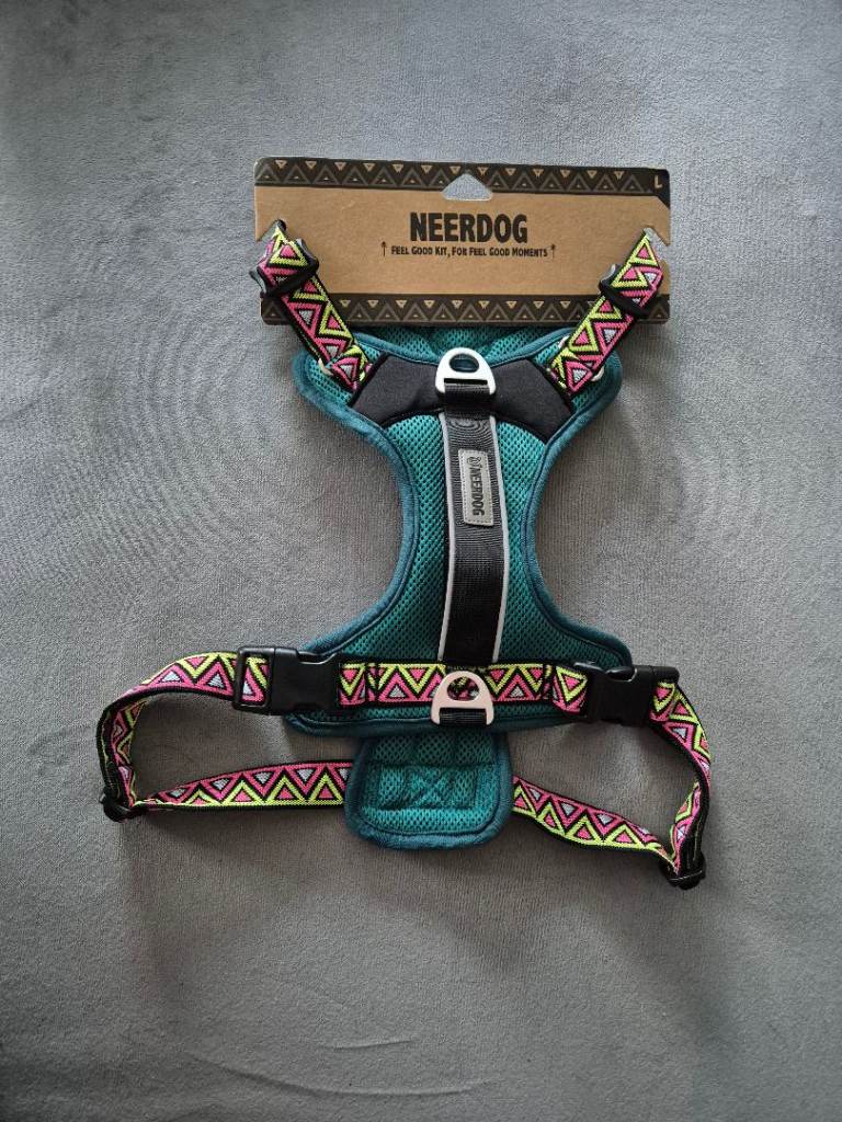 NeerDog harness, collar and lead set size large