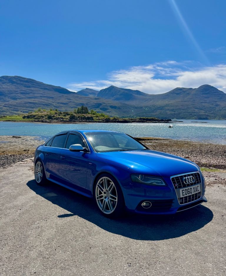 Audi s4 2010 b8 sepang blue 