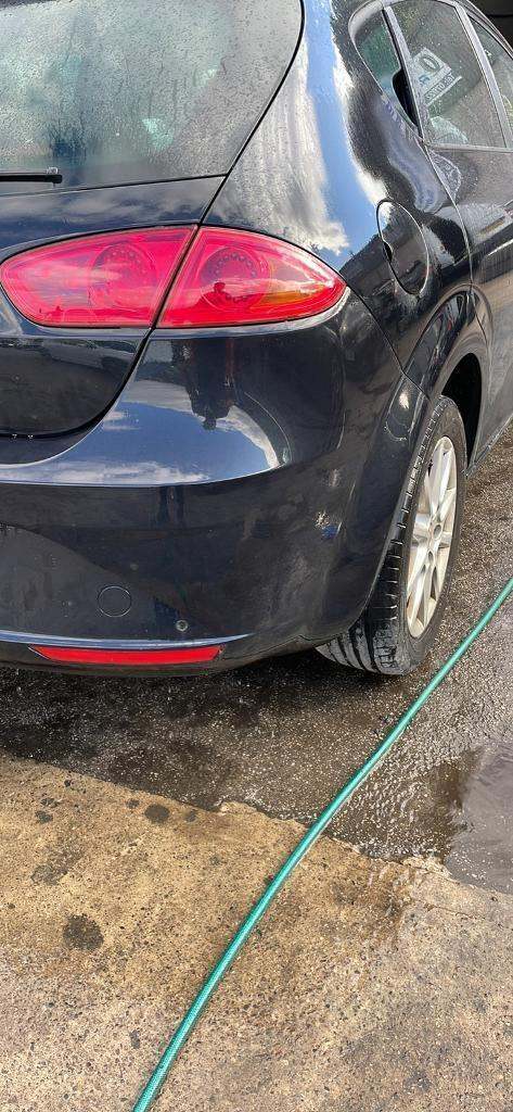 Mk2 Seat Leon back rear bumper black 