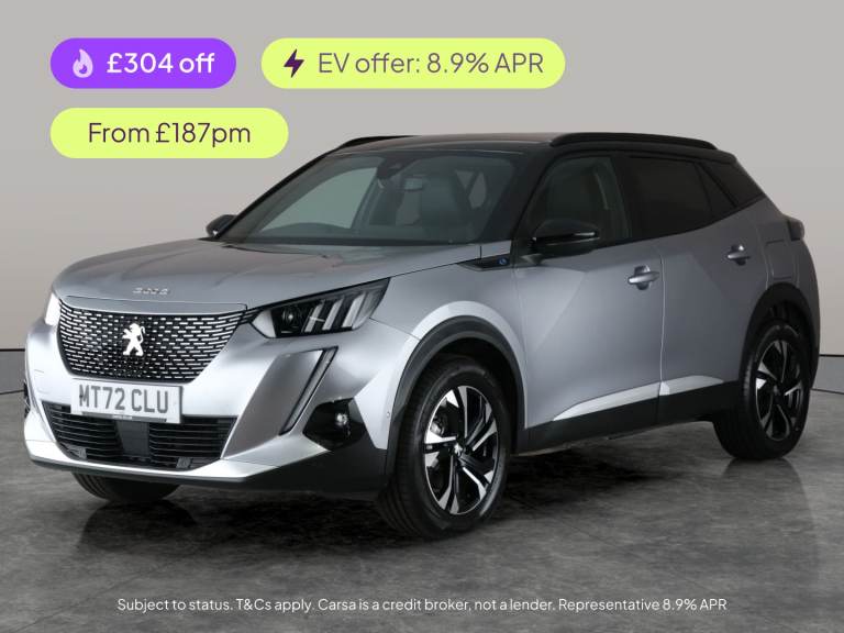 2022 Peugeot 2008 100kW GT 50kWh 5dr Auto HATCHBACK ELECTRIC Automatic